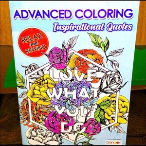 🌸 ADVANCED ADULT COLORING BOOK 🌸